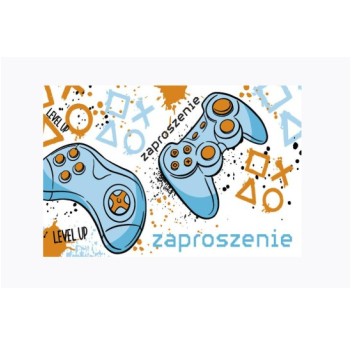 ZAPROSZENIE Z 160X95 ZESTAW 62140 DZIECIĘCE A'10
