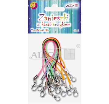 Zawieszki z karabiŃczykiem PH-8305 mix kol.