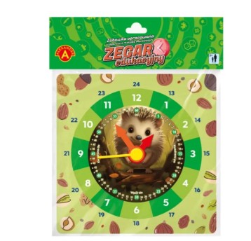 ZEGAR EDUKACYJNY JEŻYK 7938