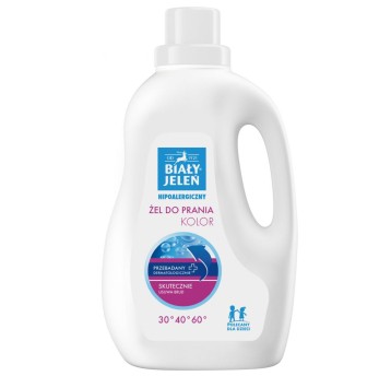 ŻEL DO PRANIA KOLOR HIPOALERG. BIAŁY JELEŃ 1,5L