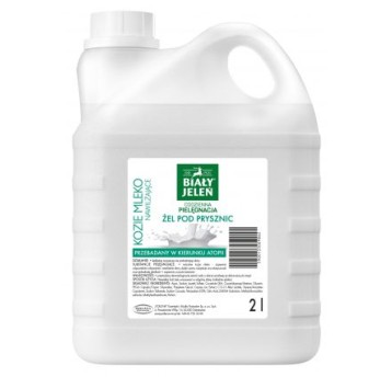 ŻEL POD PRYSZNIC KOZIE MLEKO BIAŁY JELEŃ 2L 9862