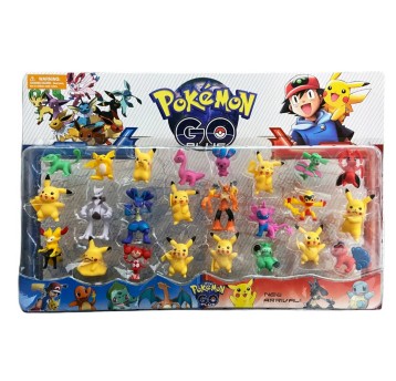 ZESTAW 24SZT FIGUREK POKEMON 8012