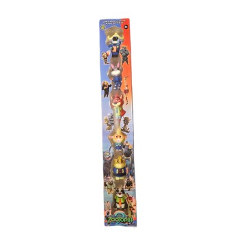 ZESTAW 6SZT FIGUREK ZOOTOPIA TUBA 7437