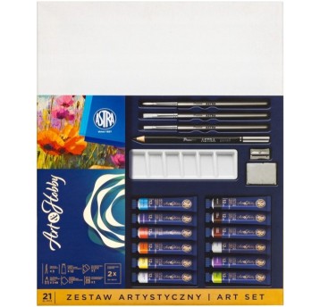 ZESTAW ARTYSTYCZNY ART&HOBBY 21EL 12×12ML 0931 (2)