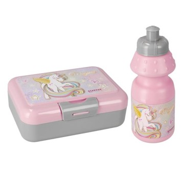 ZESTAW BIDON+PUDEŁKO ŚNIADANIOWE UNICORN STK 7254