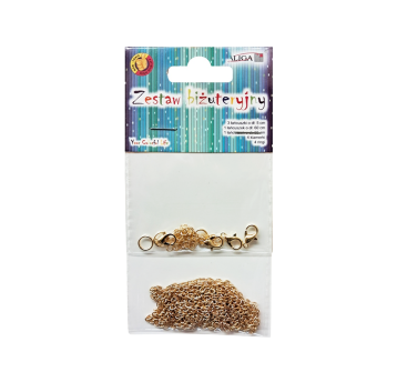 Zestaw biżuteryjny ZWB-7802 złoty 7802