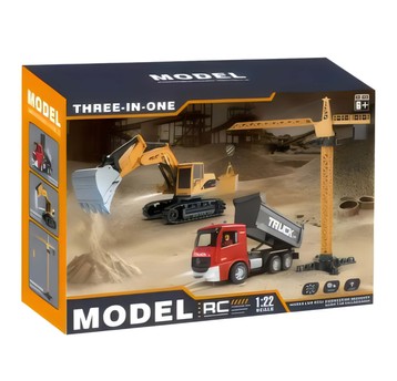 ZESTAW BUDOWLANY R/C 3w1 skala 0282