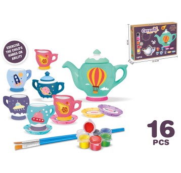 ZESTAW DO HERBATY DO MALOWAN 16EL 3306