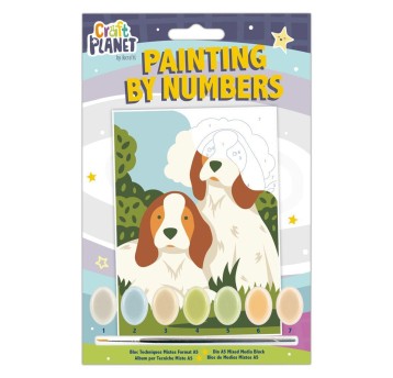 ZESTAW DO MALOWANIA - CRAFT PLANET - DOGS 0600