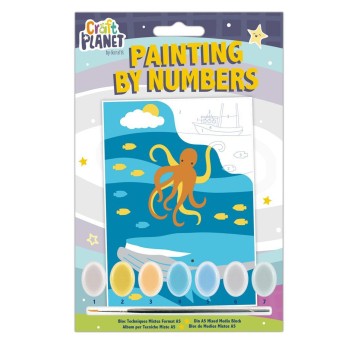 ZESTAW DO MALOWANIA - CRAFT PLANET-UNDERWATER 0655