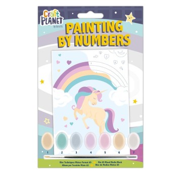 ZESTAW DO MALOWANIA - CRAFT PLANET - UNICORN 0662