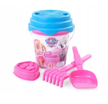 ZESTAW DO PIASKU PSI PATROL RÓŻOWY 6SZT. 5756