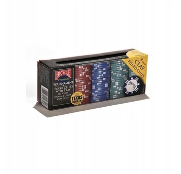 ZESTAW DO POKERA PREMIUM CLAY POKER CHIPS 100