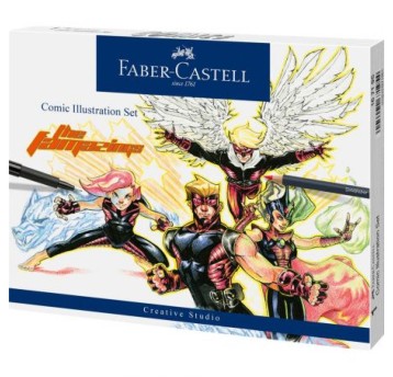 ZESTAW DO RYSOWANIA KOMIKSÓW 15EL 1954