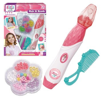 ZESTAW DO WPLATANIA KORALIKÓW WE WŁOSY 8918