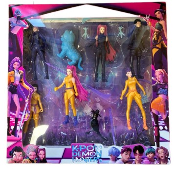 ZESTAW FIGUREK 8SZT+AKCESORIA K-POP 2944