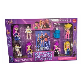 ZESTAW FIGUREK 8SZT K-POP 8227