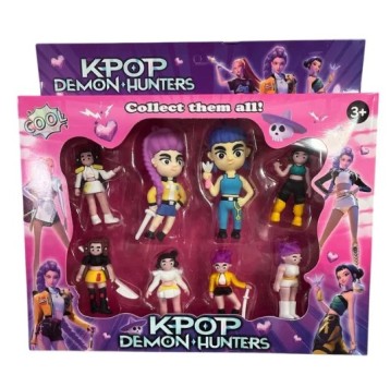 ZESTAW FIGUREK 8SZT K-POP 8227