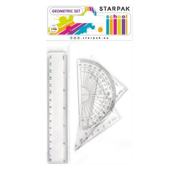 ZESTAW GEOMETRYCZNY 15CM 4EL. 2898 A"24