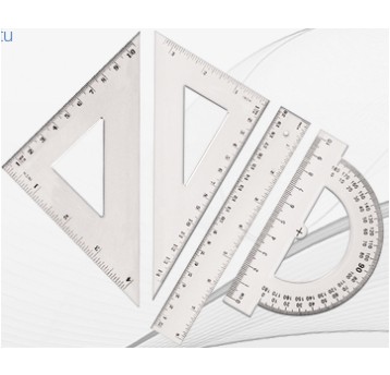 ZESTAW GEOMETRYCZNY 15CM BL001-AK A"24 7587