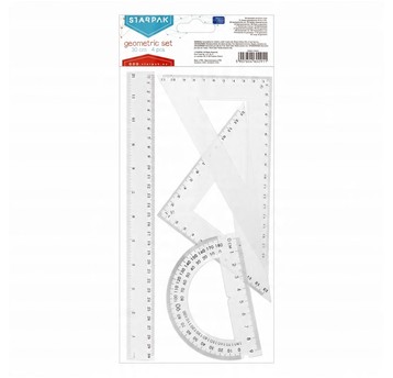 ZESTAW GEOMETRYCZNY 30CM 4EL 2911