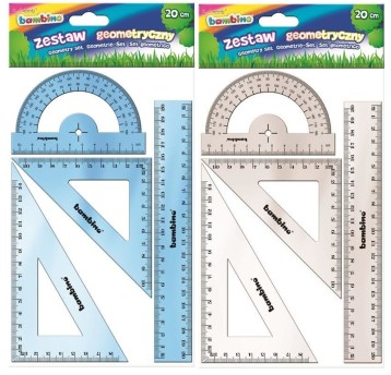 ZESTAW GEOMETRYCZNY BAMBINO, 4 EL,20CM"24 8580