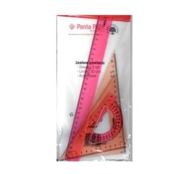 ZESTAW GEOMETRYCZNY DUŻY 30CM 4 EL. 8316