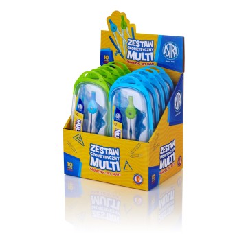 ZESTAW GEOMETRYCZNY Z CYRKLEM ASTRA MULTI 1797