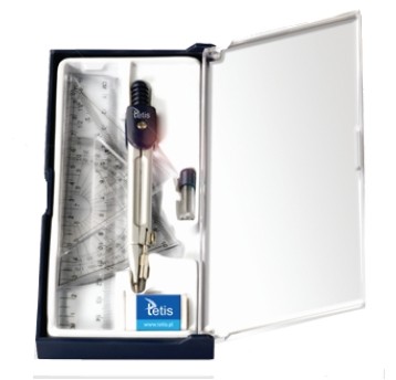 ZESTAW GEOMETRYCZNY Z CYRKLEM GC001-K 6900 A'6