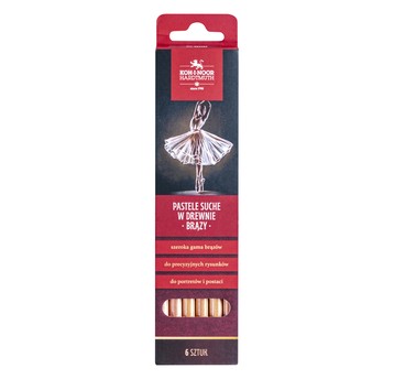 ZESTAW GIOCONDA PASTELE SUCHE W DREWNIE (6) 8820