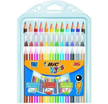 ZESTAW KOLORINGOWY KREDKI 3W1 5104