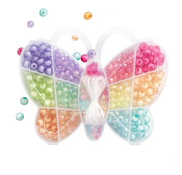 ZESTAW KORALIKÓW DO WYROBU BIŻUTERII "MOTYL",OK 28