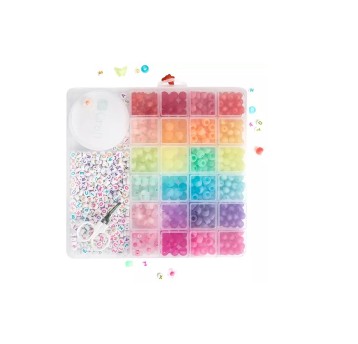 ZESTAW KORALIKÓW DO WYROBU BIŻUTERII Z AKCES. 2822