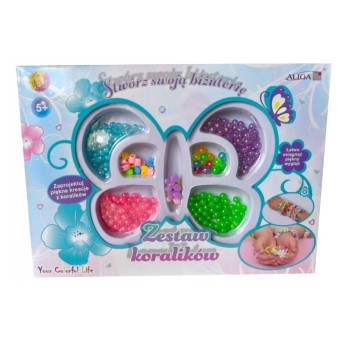 Zestaw koralików ok. 150 szt.