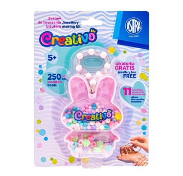 Zestaw koralików Zajączek ASTRA Creativo 7377