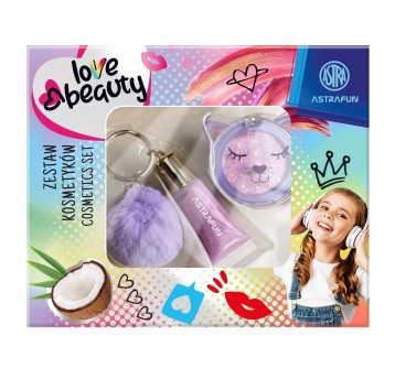 Zestaw kosmetyków i gadżetów ASTRAFUN 3el. 2739