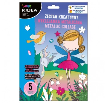 ZESTAW KREATYWNY WYKLEJANKI METALICZNE MAGICZNY