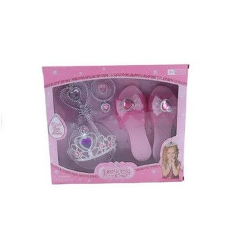 ZESTAW KSIĘŻNICZKI Z PANTOFELKAMI 27X6X31CM 9519