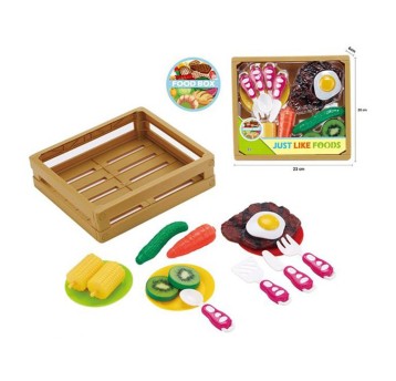 ZESTAW KUCHENNY W SKRZYNCE 23X21X6CM 0718