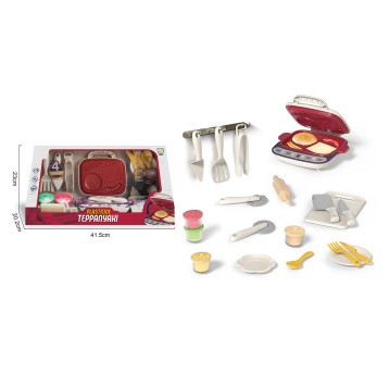 Zestaw kuchenny z ciastoliną 42x23x20cm 3445