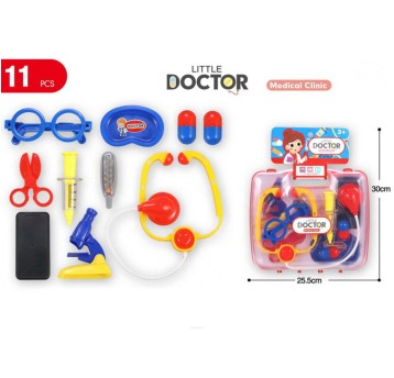 Zestaw lekarski 11 el. w walizce 25,5x6x30cm 9597