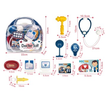 ZESTAW LEKARSKI 11EL W WALIZCE 24x22x7CM 8753