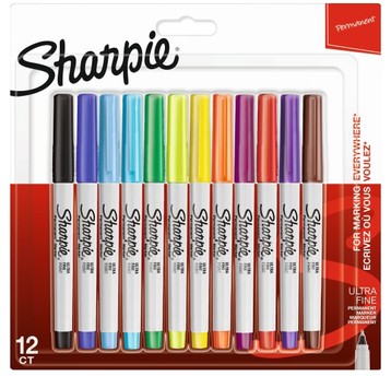ZESTAW MARKERÓW PERMAN. SHARPIE F 12KOL 2065408