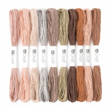 ZESTAW MULIN 8 M, 10 SZT. NATURAL 4753