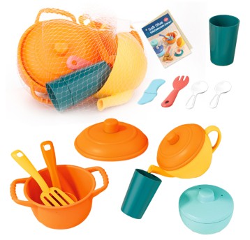 ZESTAW NACZYŃ PLASTIKOWYCH - 11 EL. 0515