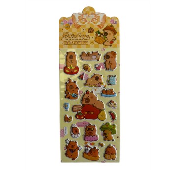 ZESTAW NAKLEJEK KAPIBARA 3635 A'20