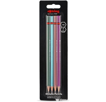 ZESTAW OŁÓWKÓW ROTRING HB METALLIC 2094214
