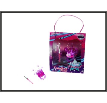 ZESTAW PIERŚCIONEK BŁYSZCZYK DO UST PĘDZELEK 3569