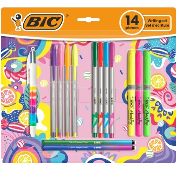 ZESTAW PIŚMIENNICZY COLORFUL BL14 1415