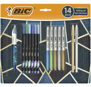 ZESTAW PIŚMIENNICZY METALIC B14 1903